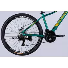 Велосипед AL 26" Discovery MYSTIQUE DD CS рама-15" зелений 2025
