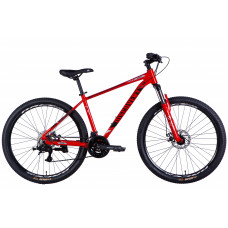 Велосипед AL 27,5" Discovery BASTION DD CS рама-17" червоно-чорний 2025