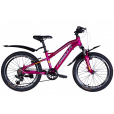 Велосипед AL 20" Formula BLACKWOOD Vbr FR рама-11" малиновий 2025
