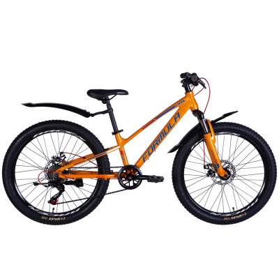 Велосипед AL 24" Formula ACID DD FR рама-11" помаранчево-синій 2025
