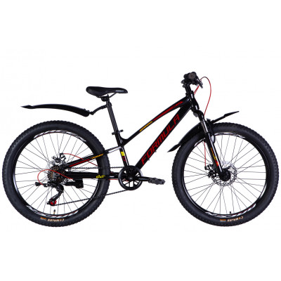 Велосипед AL 24" Formula ACID DD FR рама-11" чорний з червоним 2026