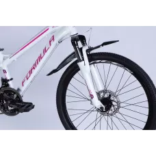Велосипед AL 24" Formula BLACKWOOD DD FR рама-12,5" біло-рожевий 2026