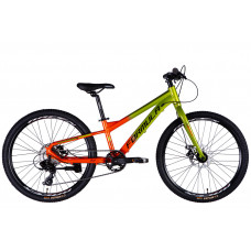 Велосипед AL 24" Formula F-1 DD CS рама-11" зелено-помаранчевий 2026