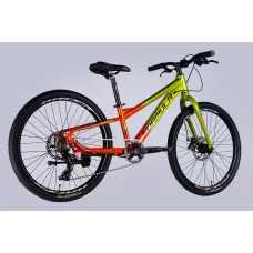 Велосипед AL 24" Formula F-1 DD CS рама-11" зелено-помаранчевий 2026