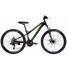 Велосипед AL 26" Formula BLACKWOOD DD FR рама-13" чорно-зелений 2025