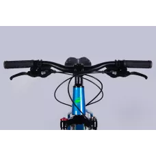 Велосипед AL 26" Formula THOR DD CS рама-13" синьо-зелений 2025