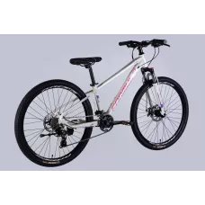 Велосипед AL 26" Formula THOR DD CS рама-13" біло-рожевий 2025