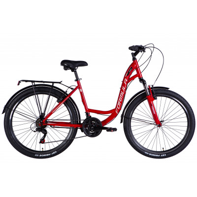 Велосипед ST 26" Formula OMEGA Vbr FR рама-18" червоний 2025