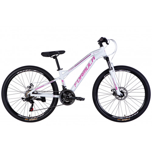 Велосипед уцінений AL 26" Formula BLACKWOOD DD FR рама-13" біло-рожевий 2026