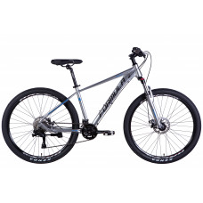 Велосипед AL 27,5" Formula ZEPHYR 3.0 DD CS рама-17" срiблястий 2025