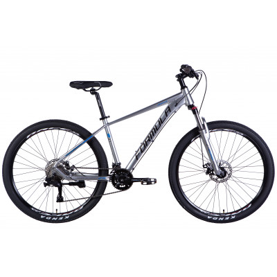 Велосипед AL 27,5" Formula ZEPHYR 3.0 DD CS рама-17" срiблястий 2025