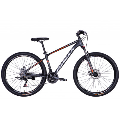 Велосипед AL 27.5" Formula MOTION DD FR рама-16" сіро-сріблястий (матовий) 2025