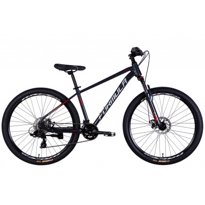 Велосипед AL 27.5" Formula THOR DD CS рама-16" темно-сірий зі сріблястим 2025