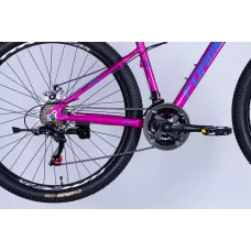 Велосипед AL 27.5" Formula ALPINA DD FR рама-16" рожево-синій 2026