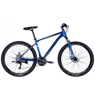 Велосипед AL 27.5" Formula MOTION DD FR рама-18" синiй з чорним 2026