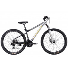 Велосипед AL 27.5" Formula F-1 DD CS рама-16" сріблясто-чорний 2026