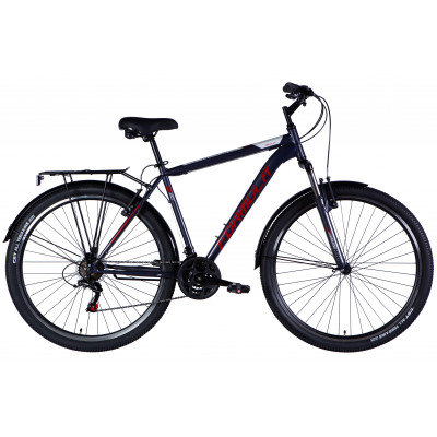 Велосипед ST 28" Formula MAGNUM DD FR рама-20,5" темно-сріблястий з червоним 2025