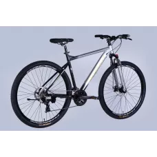 Велосипед AL 29" Formula F-1 DD CS рама-21" сріблясто-чорний 2026