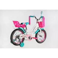 Велосипед ST 16 Formula Kid FLOWER PREMIUM BH рама-8,5 білий з рожевим та бірюзовим 2026