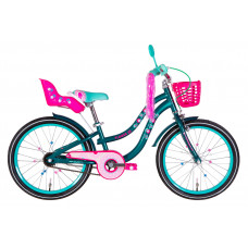 Велосипед ST 20" Formula Kid FLOWER PREMIUM BH рама-10" темно-зелений 2026