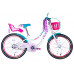 Велосипед ST 20" Formula Kid FLOWER PREMIUM BH рама-10" білий з рожевим та бірюзовим 2026 Велосипед ST 20" Formula Kid FLOWER PREMIUM BH рама-10" білий з рожевим та бірюзовим 2026