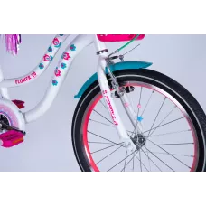 Велосипед ST 20" Formula Kid FLOWER PREMIUM BH рама-10" білий з рожевим та бірюзовим 2026