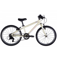 Велосипед AL 20" Leon GO 7 speed Vbr CS рама-10" бежевий з рожевим 2025