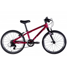 Велосипед AL 20" Leon GO 7 speed Vbr CS рама-10" малиновий 2025
