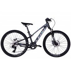Велосипед AL 24" Leon JUNIOR DD CS рама-12" чорний 2025