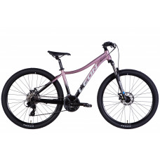 Велосипед AL 27,5" Leon XC LADY 105 DD CS рама-16" рожевий з чорним 2025