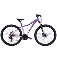 Велосипед AL 27,5" Leon XC LADY 105 DD CS рама-16" бузковий зі сріблястим 2025