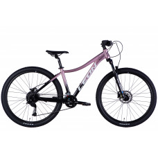 Велосипед AL 27,5" Leon XC LADY 80 HDD рама-16" рожевий з чорним 2025