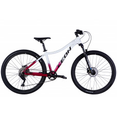 Велосипед AL 27,5" Leon XC LADY 75 HDD рама-16" білий з малиновим 2025
