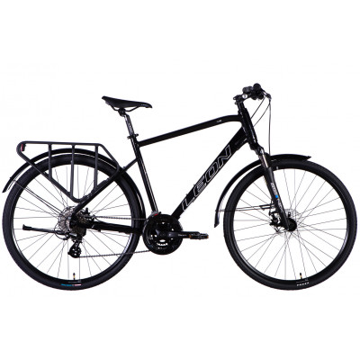 Велосипед AL 28" Leon TG 80 MAN DD CS рама-21" чорний 2025