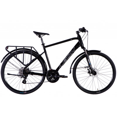 Велосипед AL 28" Leon TG 80 MAN DD CS рама-21" чорний 2025