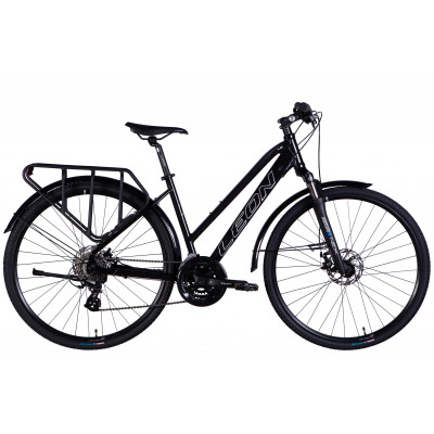 Велосипед AL 28" Leon TG 80 WOMAN DD CS рама-18" чорний 2025
