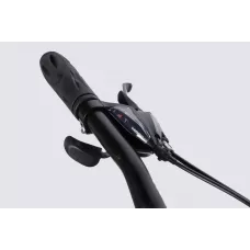 Велосипед AL 26" Optima BANDIT DD FR рама-13" чорний з помаранчевим 2026 (в мішку)