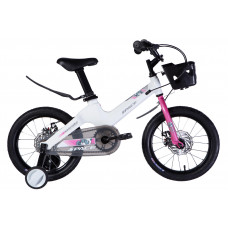 Велосипед MG 16" SPACE KID MOON DD рама-9" білий 2025 Велосипед MG 16" SPACE KID MOON DD рама-9" білий 2025