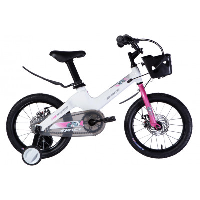 Велосипед MG 16" SPACE KID MOON DD рама-9" білий 2025