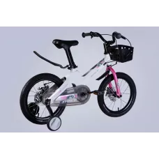 Велосипед MG 16" SPACE KID MOON DD рама-9" білий 2025 Велосипед MG 16" SPACE KID MOON DD рама-9" білий 2025