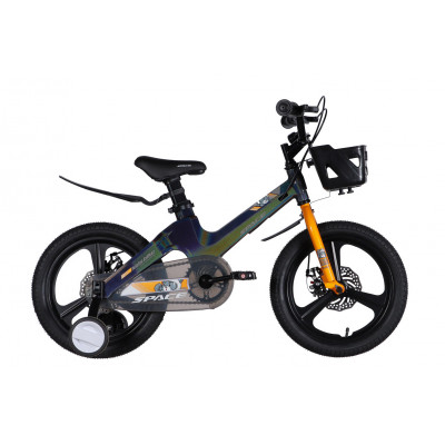 Велосипед MG 16" SPACE KID MOON DD рама-9" хамелеон 2026
