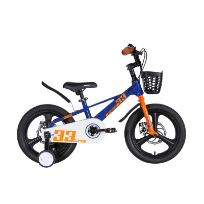 Велосипед MG 16" SPACE KID ORION DD рама-9" синiй з помаранчевим 2026
