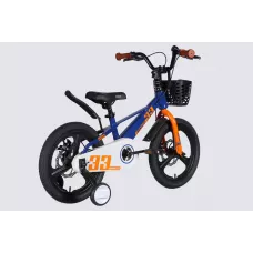 Велосипед MG 16" SPACE KID ORION DD рама-9" синiй з помаранчевим 2026 Велосипед MG 16" SPACE KID ORION DD рама-9" синiй з помаранчевим 2026