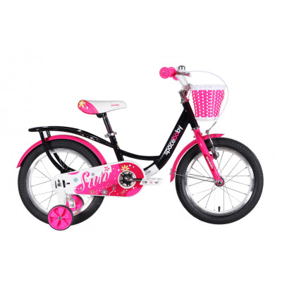 Велосипед ST 16" SPACE KID SUN BH рама-9" чорний з рожевим 2026