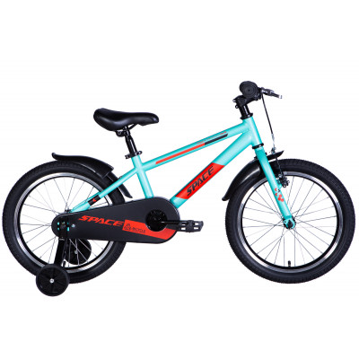 Велосипед уцінений ST 18" SPACE KID GEON BH рама-10" бірюзово-червоний 2024 крила