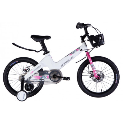 Велосипед MG 18" SPACE KID MOON DD рама-10" білий 2025
