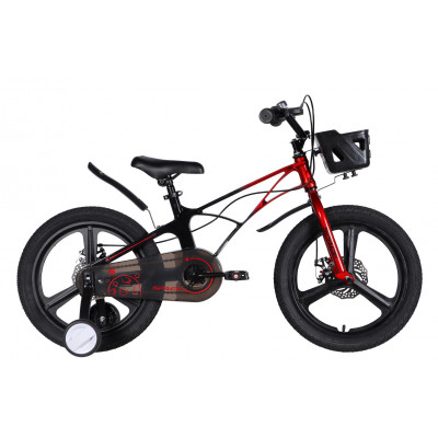 Велосипед MG 18" SPACE KID ANDROMEDA DD рама-10" червоно-чорний 2026
