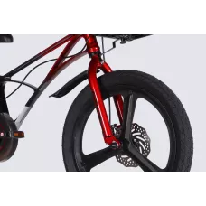 Велосипед MG 18" SPACE KID ANDROMEDA DD рама-10" червоно-чорний 2026 Велосипед MG 18" SPACE KID ANDROMEDA DD рама-10" червоно-чорний 2026