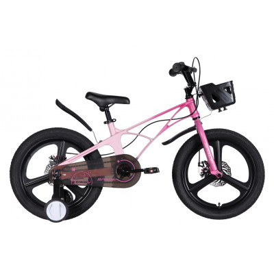 Велосипед MG 18" SPACE KID ANDROMEDA DD рама-10" рожево-малиновий 2026