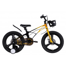 Велосипед уцінений MG 18" SPACE KID ANDROMEDA DD рама-10" жовто-чорний 2026